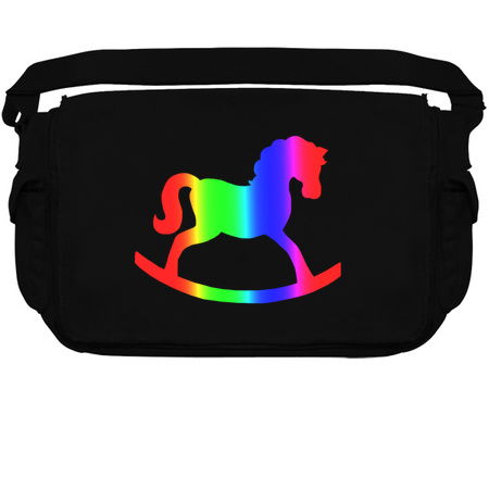 Rainbow Rocking Horse Silhouette tiny thumbnail
