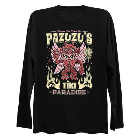 Pazuzu Tiki Bar - Creepy Cute Exorcist Demon - Hawaii Island Vacation tiny thumbnail