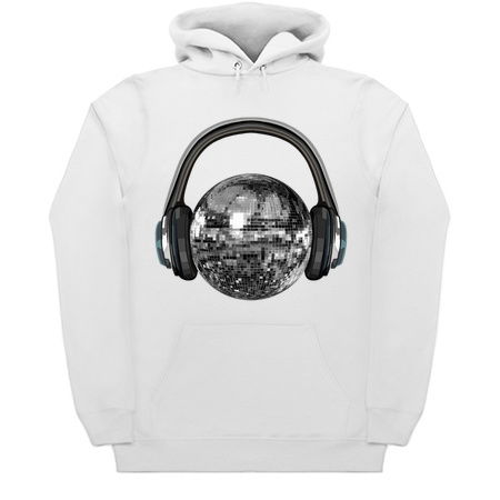 Silver Disco Ball with Headphones tiny thumbnail