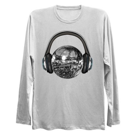 Silver Disco Ball with Headphones tiny thumbnail