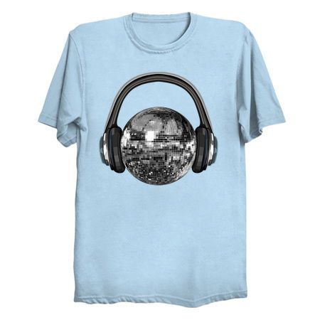 Silver Disco Ball with Headphones tiny thumbnail