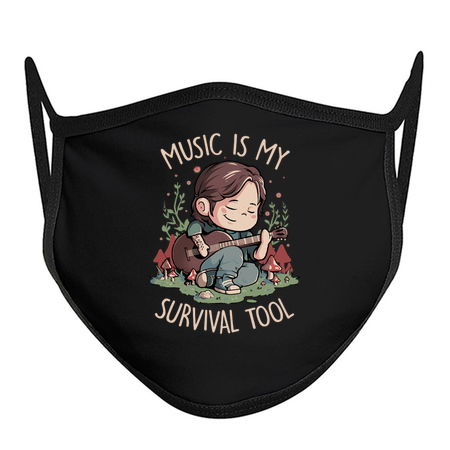 Music is My Survival Tool - Cute Game Geek Gift tiny thumbnail