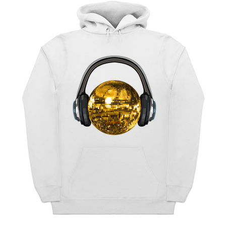 Gold Disco Ball with Headphones tiny thumbnail
