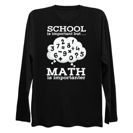school is important but math is importanter tiny thumbnail