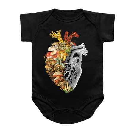 Mushroom Heart Vintage Nature by Tobe Fonseca tiny thumbnail