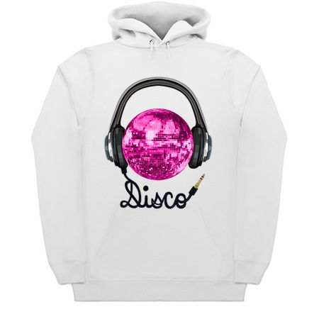 Pink Disco Ball Music Headphones tiny thumbnail