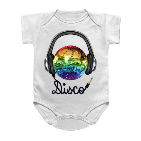 Pride Rainbow Disco Ball Headphone tiny thumbnail