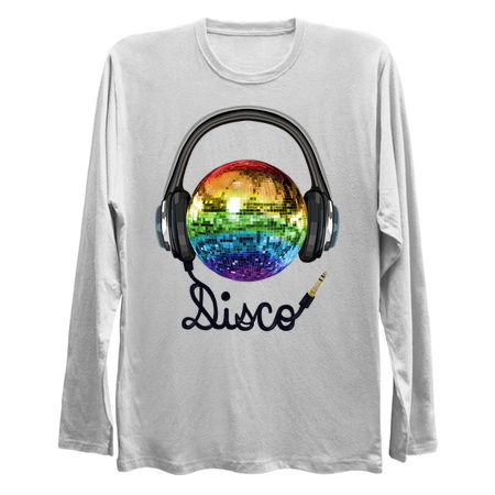 Pride Rainbow Disco Ball Headphone tiny thumbnail
