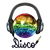 Pride Rainbow Disco Ball Headphone tiny thumbnail