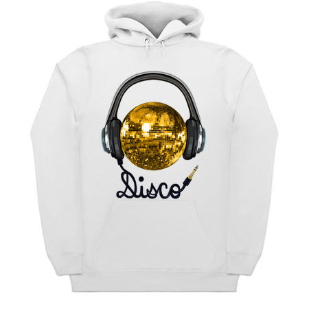 Gold Disco Ball Music Headphones tiny thumbnail