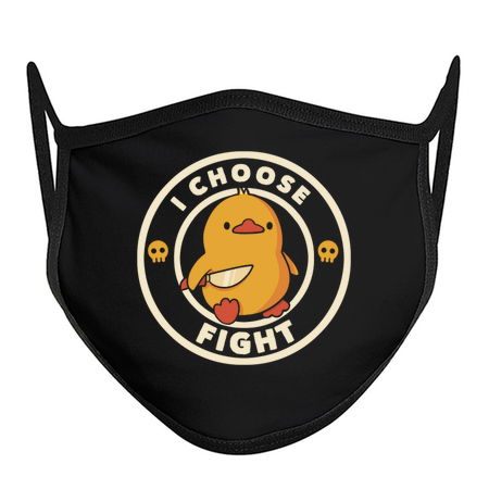 I Choose Fight Funny Duck by Tobe Fonseca tiny thumbnail
