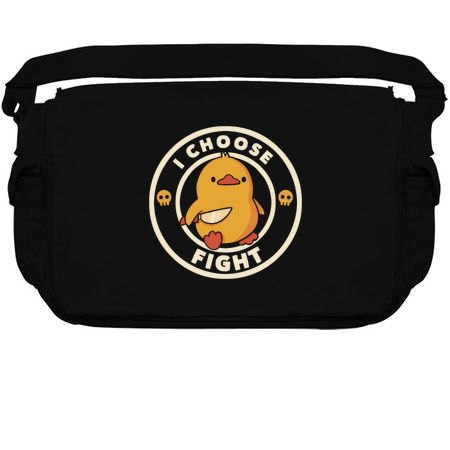 I Choose Fight Funny Duck by Tobe Fonseca tiny thumbnail