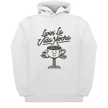 Livin' La Vida Mocha Funny Coffee Cartoon tiny thumbnail