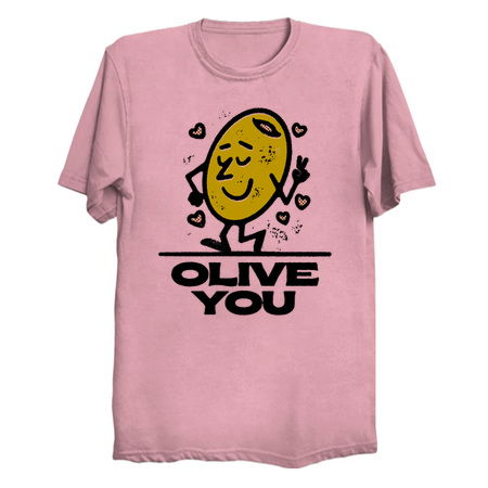 Olive You Funny Retro Cartoon tiny thumbnail