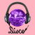 70s Music Purple Disco Ball Headphones tiny thumbnail