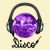 70s Music Purple Disco Ball Headphones tiny thumbnail