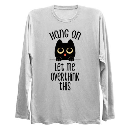 Hang On Let Me Overthink This Black Cat by Tobe Fonseca tiny thumbnail