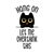 Hang On Let Me Overthink This Black Cat by Tobe Fonseca tiny thumbnail