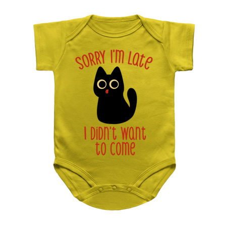 Sorry I'm Late I Didn't Want to Come Black Cat by Tobe Fonseca tiny thumbnail