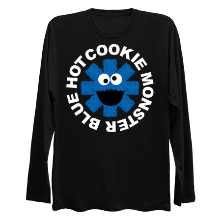 cookie monster long sleeve shirt