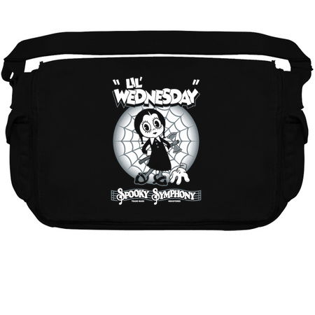 Lil Wednesday - Creepy Cute - Spooky Goth - Vintage Cartoon tiny thumbnail