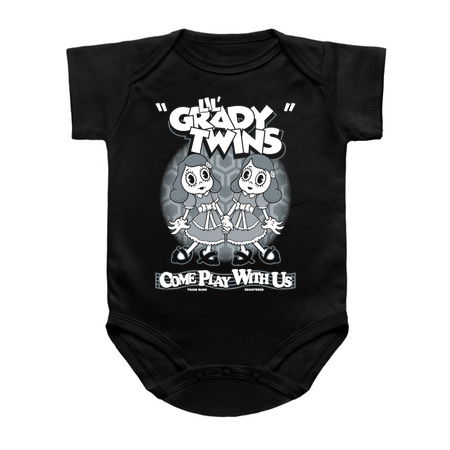 Lil Grady Twins - Creepy Cute - Spooky Goth Horror - Vintage Cartoon tiny thumbnail