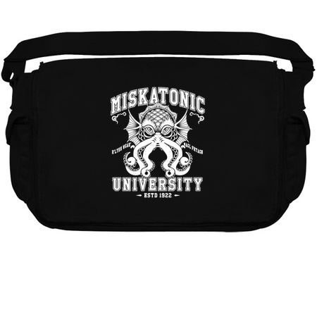 White Miskatonic University - Vintage Distressed College - Cthulhu tiny thumbnail