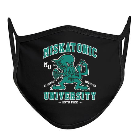 Miskatonic University Cthulhu Mascot - Vintage Distressed Creepy Cute Lovecraft tiny thumbnail