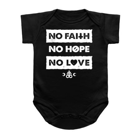 No Faith, No Hope and No love - Gothic Anti-motivational Typography tiny thumbnail