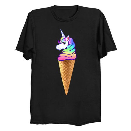 Rainbow Unicorn Unicone Ice Cream Cone tiny thumbnail