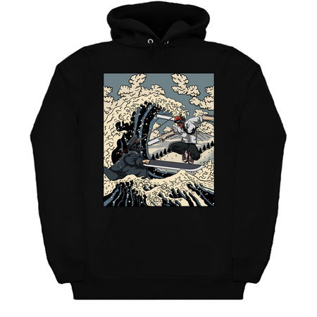 Chainsaw Man vs Katana Man The Fight Great Wave - V2 tiny thumbnail