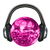 Pink Disco Ball with Headphones tiny thumbnail