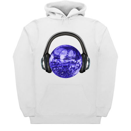 70s Indigo Disco Ball with Headphones tiny thumbnail