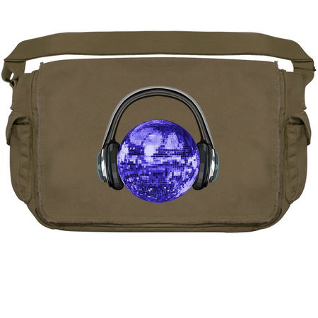 70s Indigo Disco Ball with Headphones tiny thumbnail