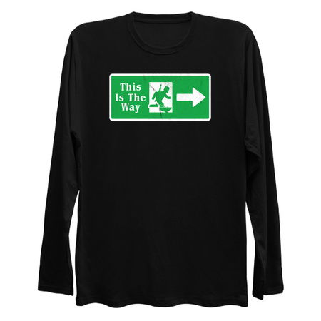 This is the way, the mandalorian Tee shirt. star wars fans shirt tiny thumbnail