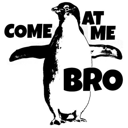 Come At Me Bro - Funny Penguin - NeatoShop