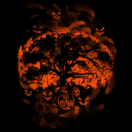 Halloween Tree of Evil - NeatoShop
