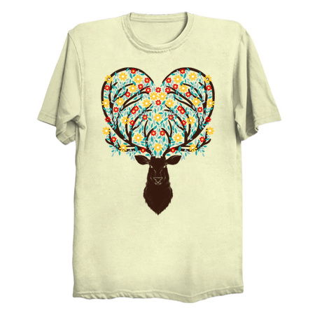 Blooming Deer Mothers Day by Tobe Fonseca tiny thumbnail