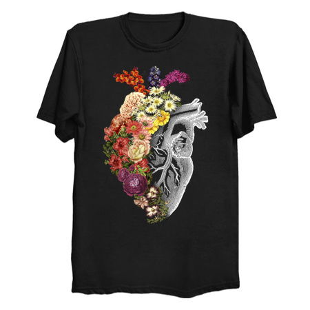 Flower Heart Spring Mothers Day by Tobe Fonseca tiny thumbnail