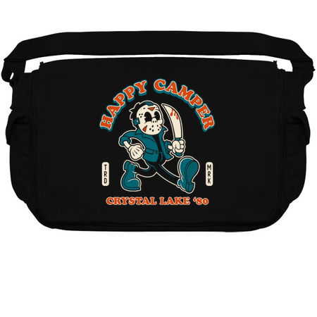 Happy Camper - Vintage Distressed Retro Horror Cartoon tiny thumbnail