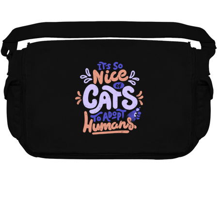 It's So Nice Of Cats To Adopt Humans by Tobe Fonseca tiny thumbnail