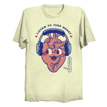 I Love Music Headset Anime Heart by Tobe Fonseca tiny thumbnail