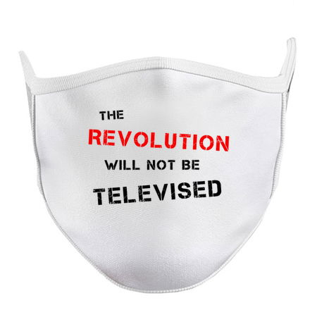 The Revolution Will Not Be Televised (Black/Red) tiny thumbnail