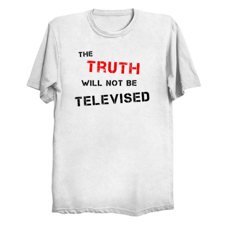 The Truth Will Not Be Televised (Black/Red) tiny thumbnail
