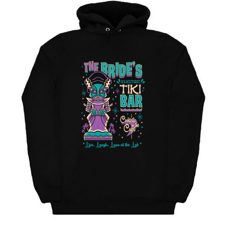 Bride of Frankenstein Tiki Bar - Retro Vintage Creepy Cute Surf tiny thumbnail