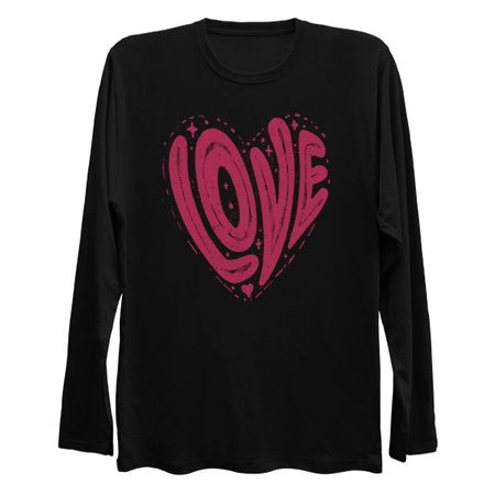 Love in a Heart Shape Viva Magenta by Tobe Fonseca tiny thumbnail