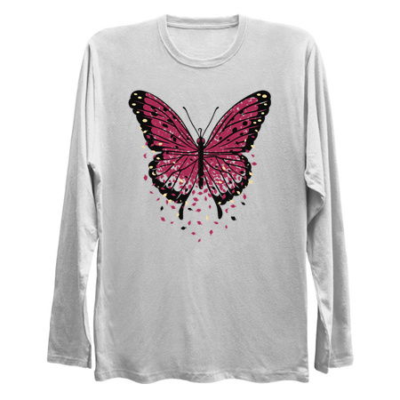 Monarch Butterfly Autumn Leaves Viva Magenta by Tobe Fonseca tiny thumbnail