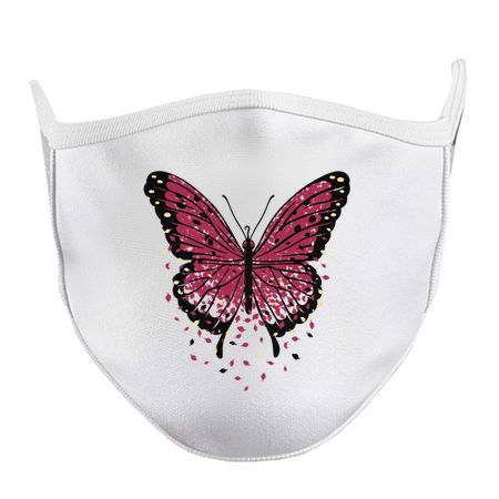 Monarch Butterfly Autumn Leaves Viva Magenta by Tobe Fonseca tiny thumbnail