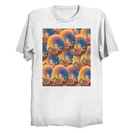 Rainbow Sprinkle Dessert Cupcake Pattern tiny thumbnail