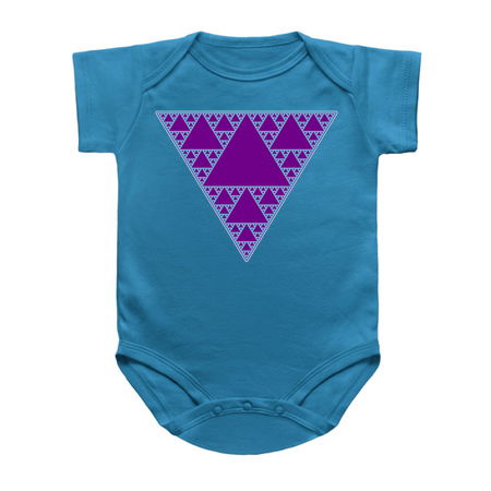 90s Triangle of Teal and Purple tiny thumbnail